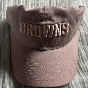 New Era Pink Cap with Embroidery